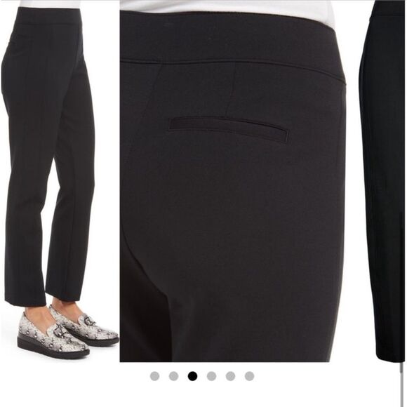 NEW Spanx high waist straight leg Ponte pants black - Picture 3 of 9